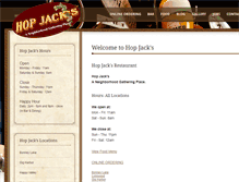 Tablet Screenshot of hopjacks.net